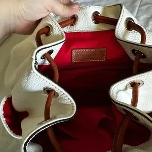 Dooney & Bourke | Bags | Dooney Bourke Cream And Brown  display picture 2